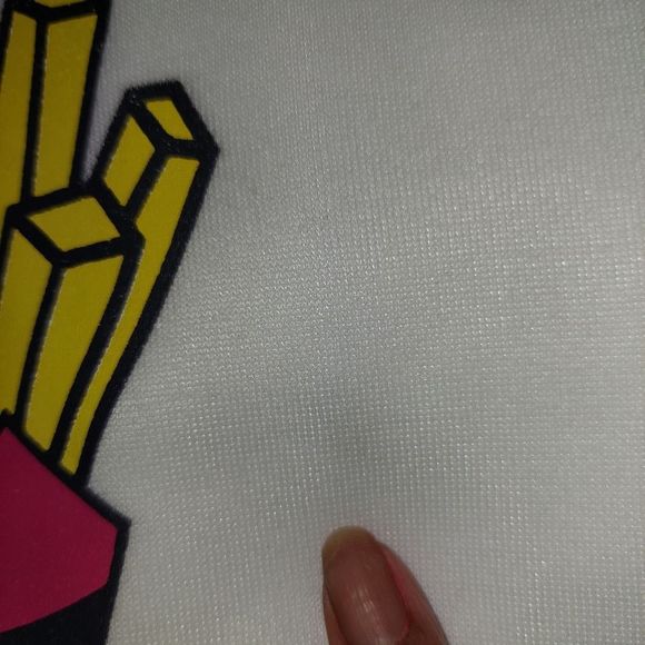 Long-Sleeve Fries Print Sweatshirt - Picture 6 of 7